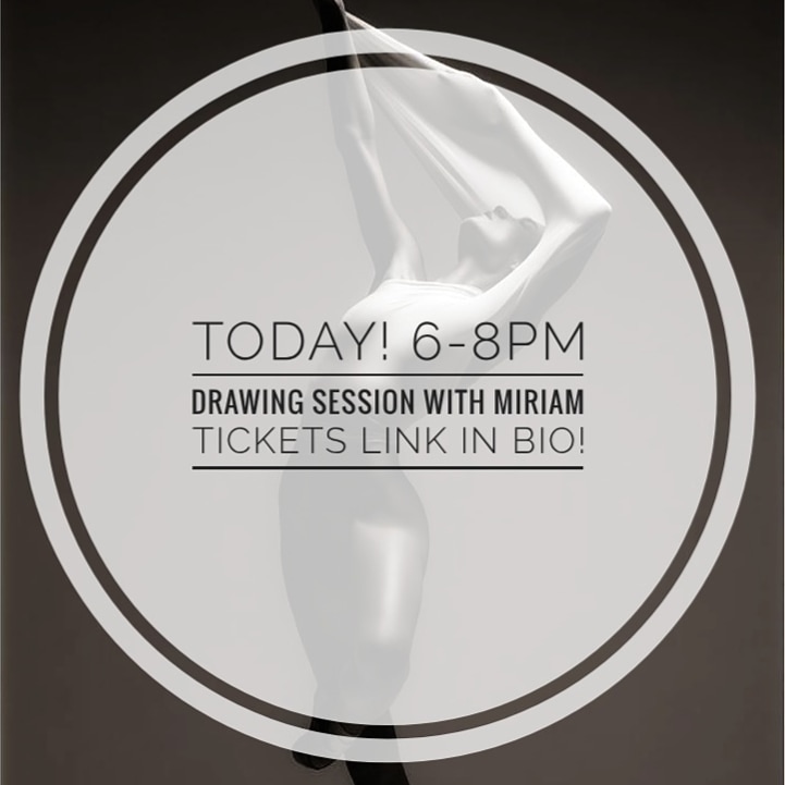 ✨ TODAY!✨

 #Wedneday 12th May ~ LIFE-DRAWING ONLINE ~ modelling for us professional ballerina MIRIAM for a #Mix #POSES session

 6-8pm ~ £5 ! 👩🏻‍🎨👨🏼‍🎨🎨Buy your tickets here 🎟️⬇️

bookwhen.com/camberwellifed…

#WednesdayMotivation #zoom #onlineclasses