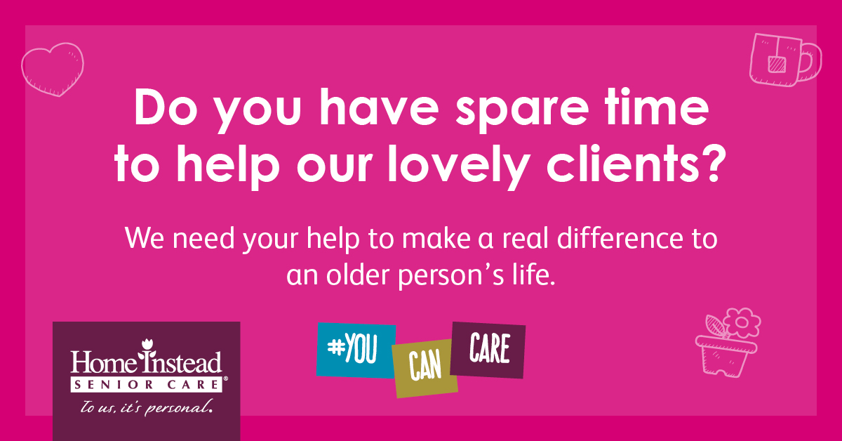 In these uncertain times, some people are keen to find a fulfilling way to fill their time. Why not become a CAREGiver and spend your extra time helping older people through a tough time? Get in touch today: homeinstead.co.uk/vacancies