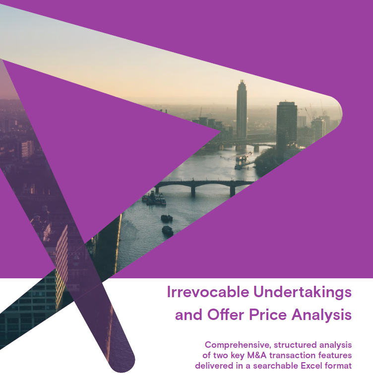 perfectinfo's tweet photo. Irrevocable Undertakings and Offer Price Analysis modules now available https://t.co/mGaUWw3GXe for further info, or contact andrea.west@acuris.com to learn more. https://t.co/xOEySGhruc