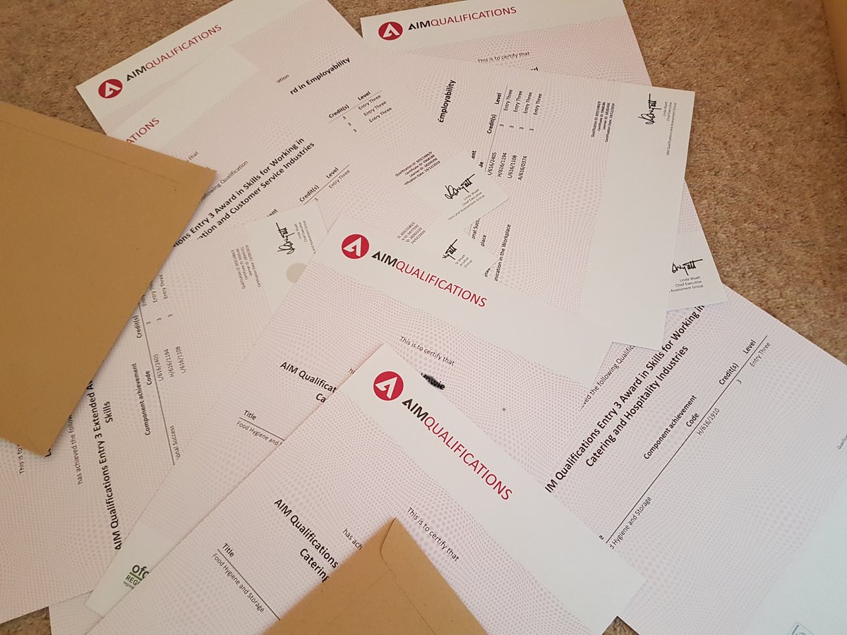 safeopps's tweet photo. Well done to all of our students who are still working hard on their Aim Award accreditation #aimawards #qualifications #preparingforwork https://t.co/ErYkKEuvq4