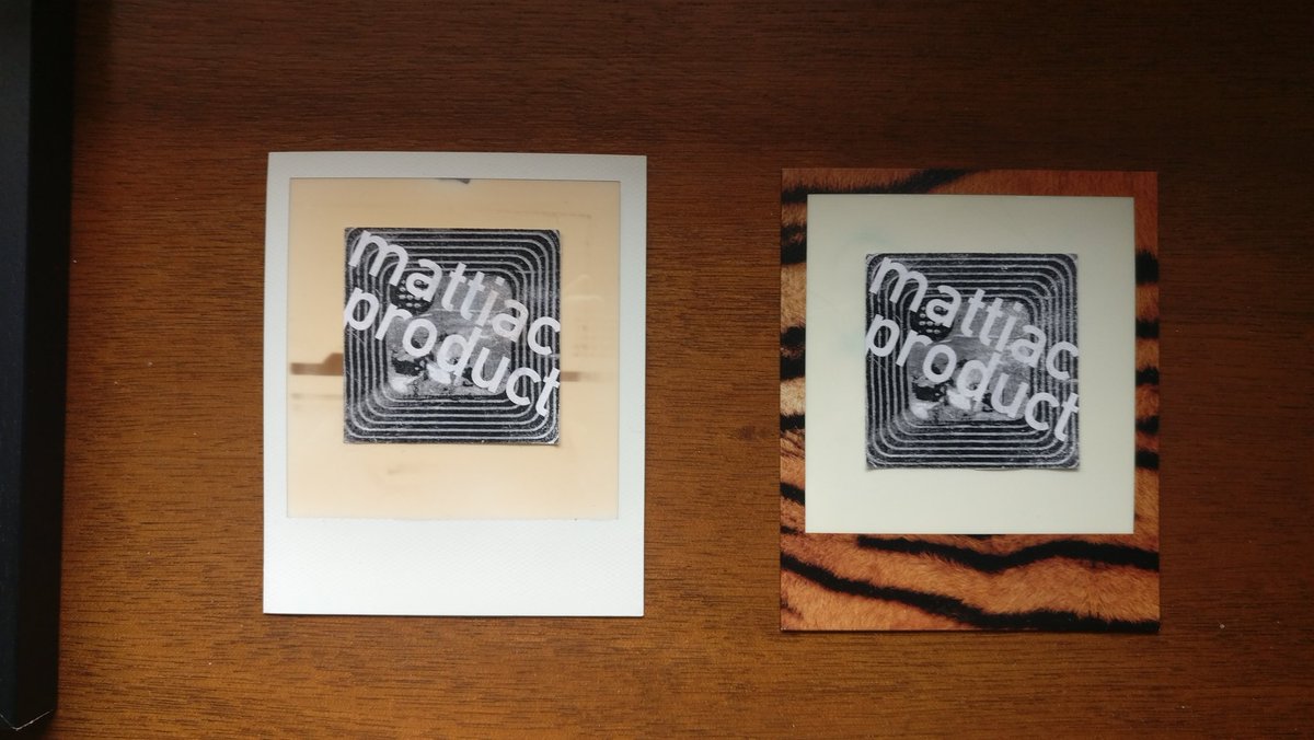 MattiaC's tweet photo. Failed polaroid + 10 years old logo prototype glued on it
0.17 Eth + shipping (framed) each one
#notOnlyCrypto #Polaroids #oldies #lastOnes #never #notOnlyNft #mattiac #produkt https://t.co/4eOg0mOc6V