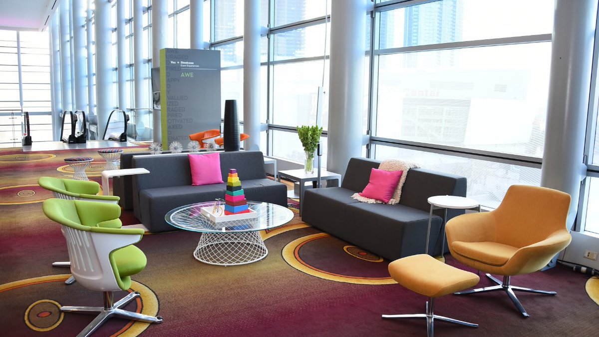 SteelcaseEvents's tweet photo. For your next video meeting, bring a little bit of event magic into your home office with some event spaces to set as a virtual background in your video conferencing platform. #eventprofs #meetingprofs https://t.co/ayGrLBURkA