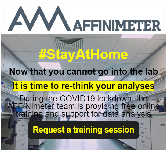 AFFINImeter (@affinimeter) on Twitter photo During the lockdown, the #AFFINImeter team is providing free online training & support.
You can request a training session at helpdesk@affinimeter.com
#StayAtHome During the lockdown, the #AFFINImeter team is providing free online training & support.
You can request a training session at helpdesk@affinimeter.com
#StayAtHome