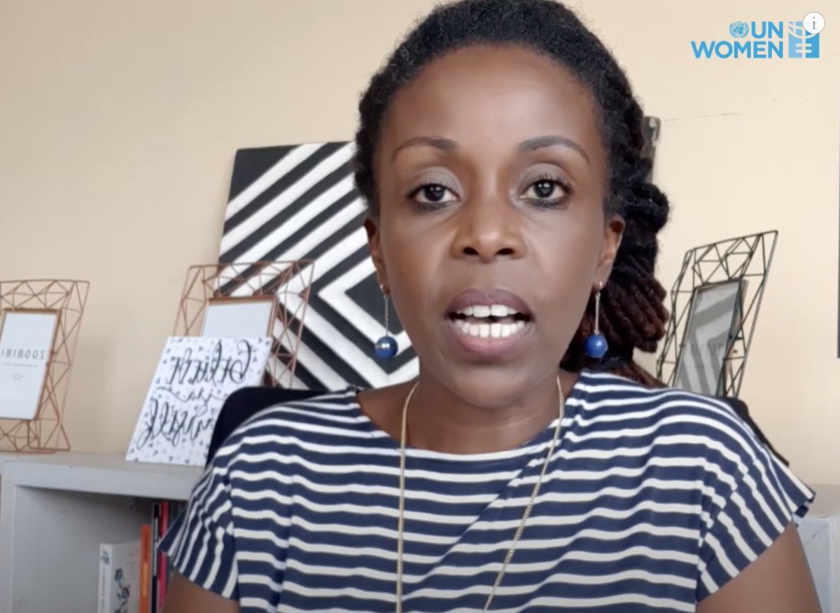 unwomenkenya's tweet photo. How is your experience #WorkingFromHome? 

👩🏽‍💻👩🏽‍💻👩🏽‍💻👩🏽‍💻👩🏽‍💻👩🏽‍💻👩🏽‍💻

@unwomenkenya Nyambura Ngugi shares on the challenges, and experiences of remote working responding to the gender needs of women and girls during the #Coronavirus pandemic 

 🎥 https://t.co/sNyR1jlLdg https://t.co/ol3ZTVMdxh