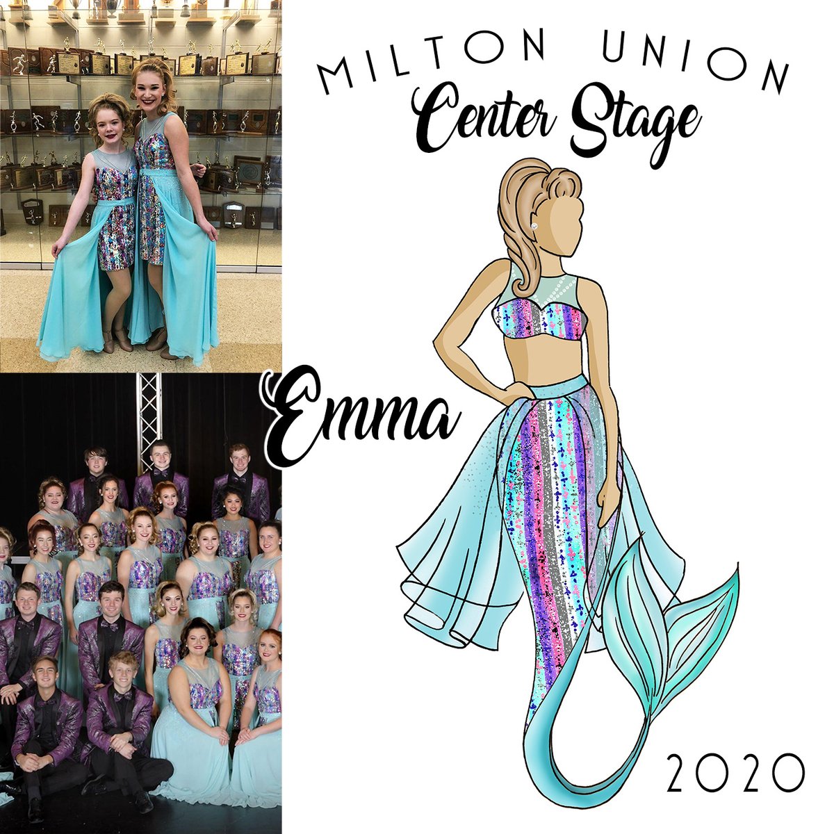 CPaintShoppe's tweet photo. Milton Mermaid!  I made @MU_CenterStage into a mermaid because #MerMay.  Really diggin it. https://t.co/duuj84pqR0