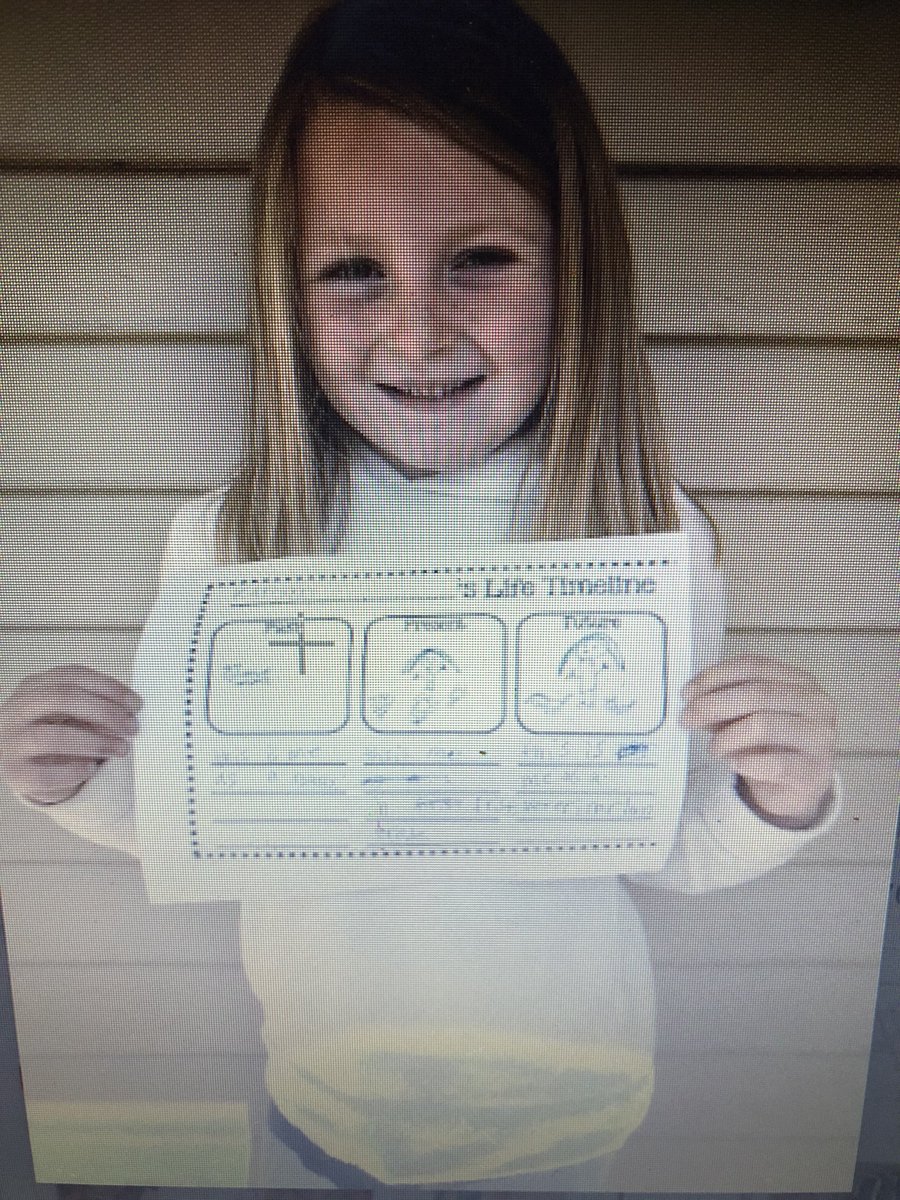 BeaumontJill's tweet photo. Working hard in first grade!!  We made Personal Timelines to show past present and future!!  The future is bright for these smarties!!☀️ https://t.co/VQUKaNyd6W