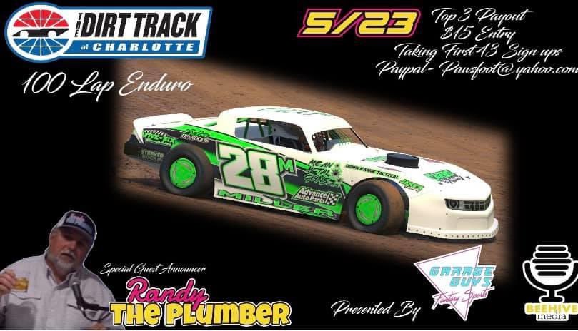 PitPassQueenBee's tweet photo. Oh shit. Oh shit.OH SHIT.  Totally still fangirling over meeting @RandyThePlumbe3 and @GarageGuyChase !!!!!! I shared a video about wanting to call a race like him forever ago, and May 23 I’ll get to share the booth! Can’t wait to see the promos for this https://t.co/a1vADx0Bai