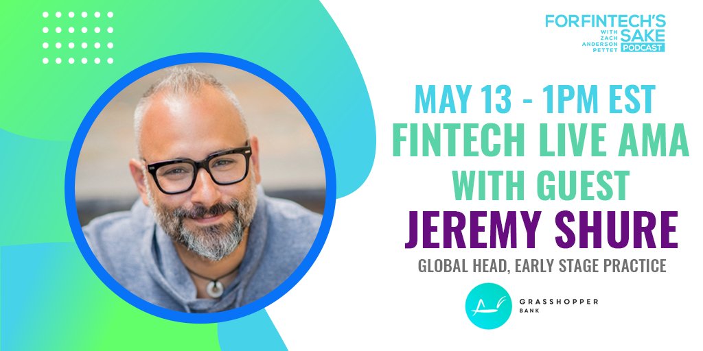 JonZanoff's tweet photo. What are ya'll doing at 1p est?

Talking #FinTech #Tattoos and #BreakingShit w @JeremyShure 

--> https://t.co/yAckERfKzq https://t.co/zr3cXT3NTb
