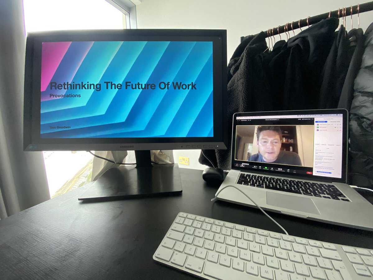 trent_mclaren's tweet image. Great to see @tomfgoodwin presenting on the future of work on the #AFVirtualSummit 

Over 5000 registrations and one of the most popular ones of the day! 

Thanks for sharing your insights Tom 💪🔥