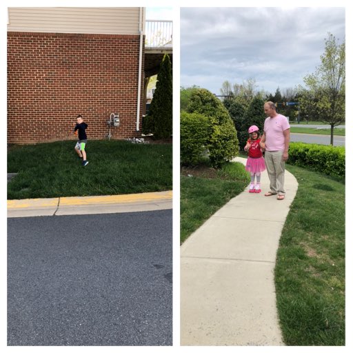 boyerjl26's tweet photo. When you don’t have a yard you use the space that’s around you as best you can. Throwing and learning to roller skate. #eagleconnection ⁦@LCPSLiberty⁩ ⁦@pta_liberty⁩ ⁦@liberty_kkrauss⁩ ⁦@LIB_MsCarlin⁩ https://t.co/LBrImXUduH