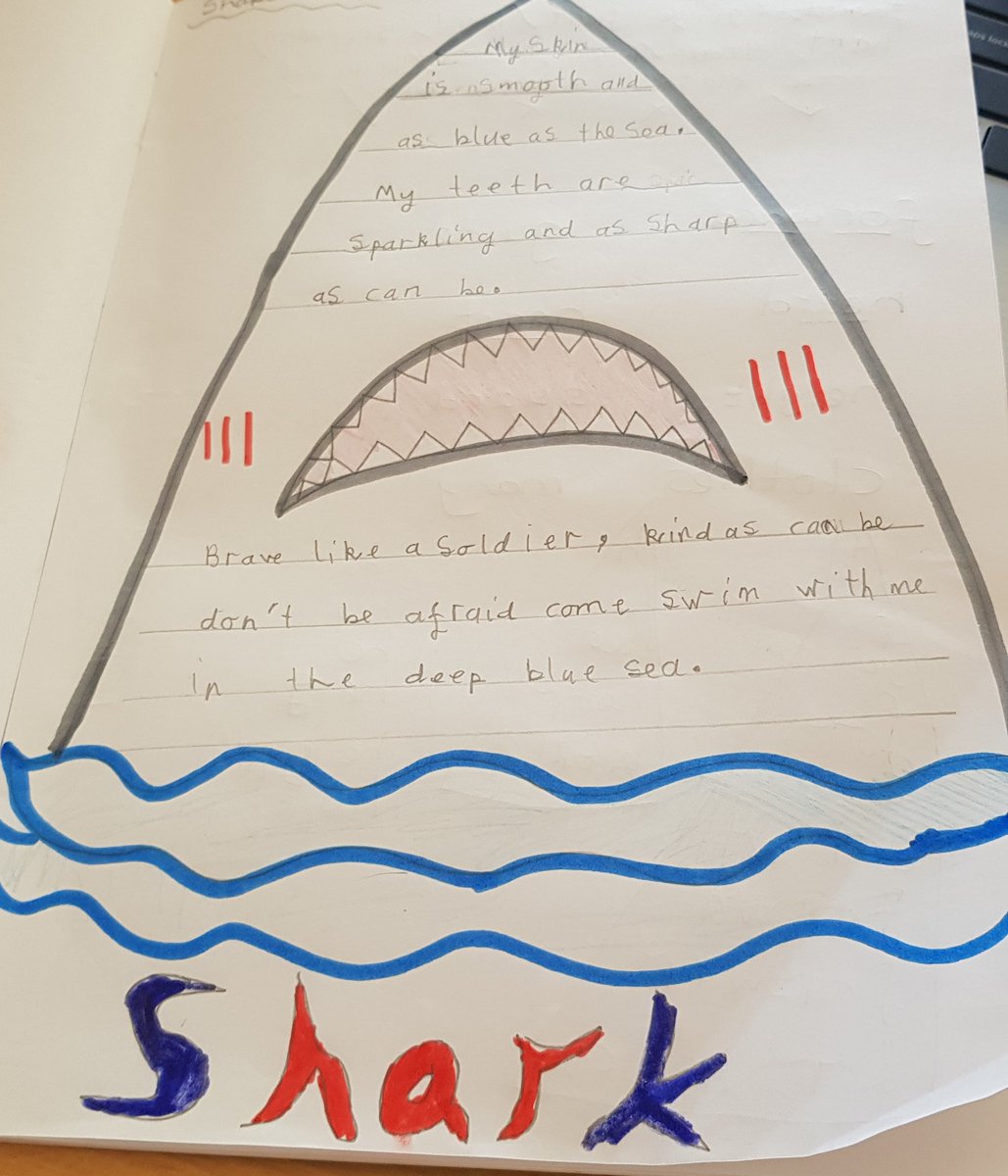 SENDCo3's tweet photo. @BeechesCP 
Shape poem challenge!
Can you write a shape poem about your class animal?
Who can use alliteration or a simile?
My daughter had a go to show you an example . . .
Whose class will share the most? https://t.co/iBmNzmt3qu