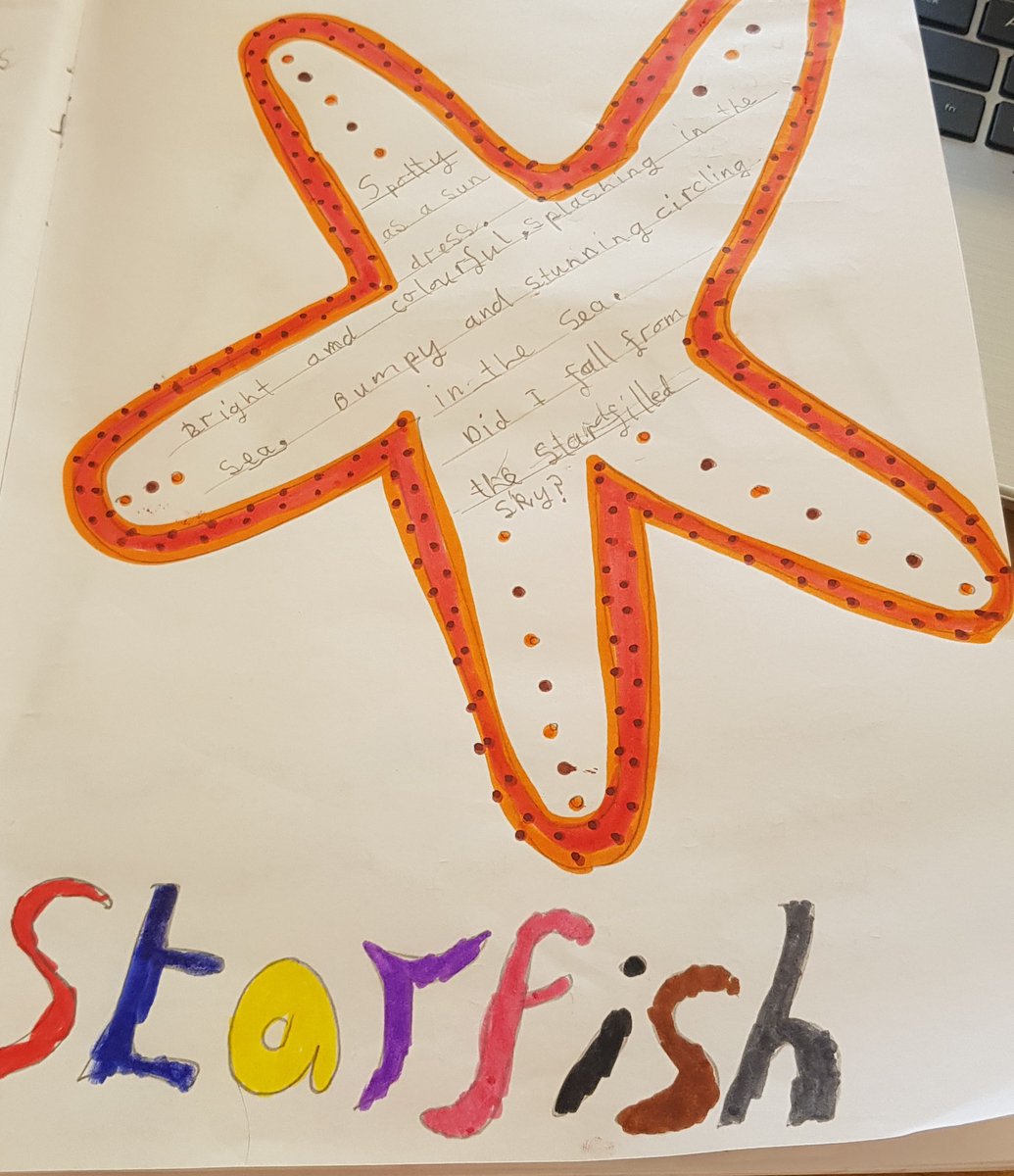 SENDCo3's tweet photo. @BeechesCP 
Shape poem challenge!
Can you write a shape poem about your class animal?
Who can use alliteration or a simile?
My daughter had a go to show you an example . . .
Whose class will share the most? https://t.co/iBmNzmt3qu