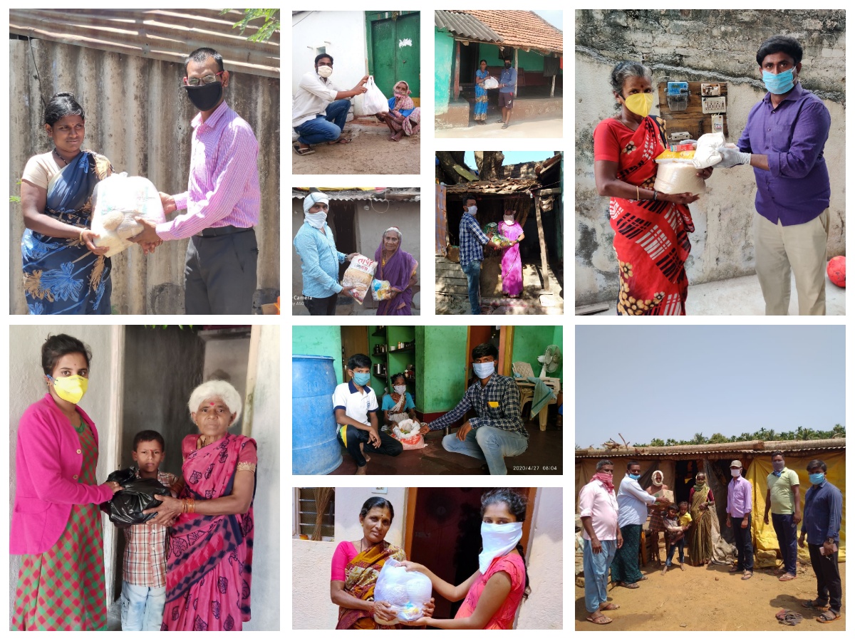 We would sincerely want to thank our Operations Team for leading this initiative and distributing necessary groceries to the families who have lost their livelihoods due to this pandemic across KA, MH, TN, AP &amp; TL...
Also many thanks <a href="/ashaseattle/">Asha Seattle</a> for supporting this initiative