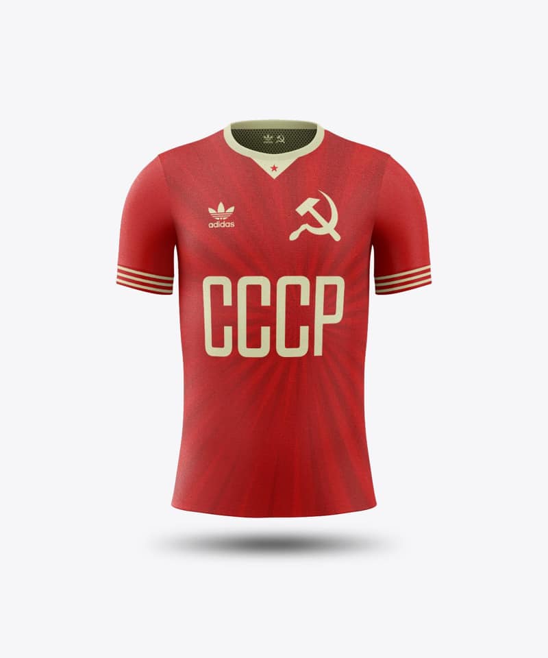 Come on foks! It's SEMI FINAL time. It's time to step up, and give my Team USSR jersey a vote if there's any chance of getting to the final of the #ConceptWorldCup 

We'll all have a big party if I win.... honestly!

x.com/aetshirts/stat…
