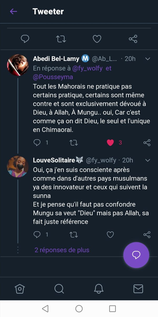 fy_wolfy's tweet photo. @nsmnta72 J'arrête pas de me répéter..
Mais je pense que tu ne sais pas ce que ça veut dire "INNOVATEUR et ceux qui suivent la sunna" 
Si mon sujet c'est les musulmans je vais pas parler de ce qui ne le sont pas mais ça veut pas dire que jsuis pas au courant. https://t.co/QmpyapeO6Y