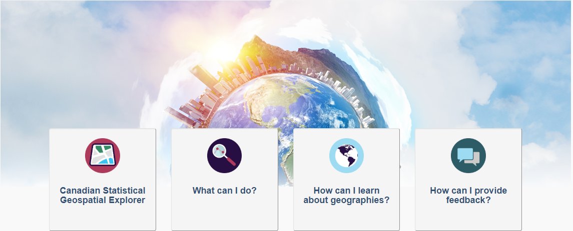Reminder! I'll be with <a href="/StatCan_eng/">Statistics Canada</a> Paul Deschambault demo'ing the new Canadian Statistical Geospatial Explorer at 12 pm EST on Microsoft Teams as well as taking questions. Teams link: bit.ly/3fORY9w #DataDrivenTO #dataviz @HumberJRNL @humbercollege