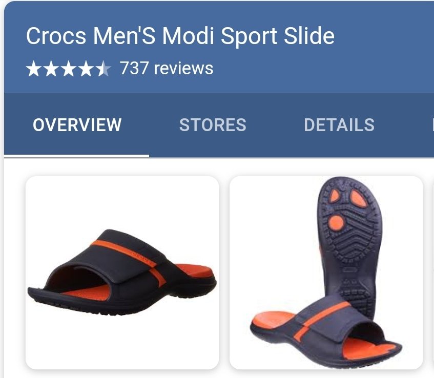 lifep's tweet photo. @Crocs Hi, will you be restocking the Crocs Modi Sport Slide? They are the best. https://t.co/yrja8WEgMx