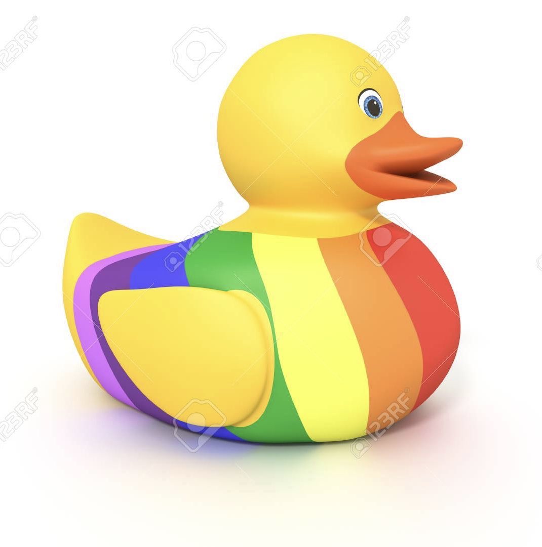 harry styles as α rubber duck, α short thread 