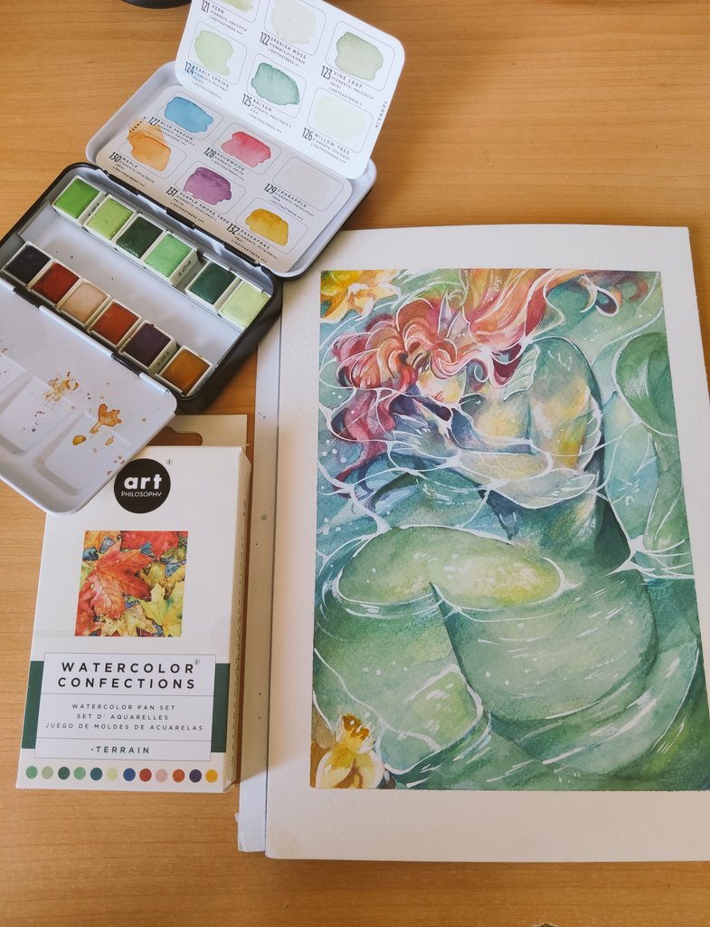 Actually this watercolor are made with terrain collections from art philosohy 

<a href="/Mitiendadearte/">Mi tienda de Arte</a> #artphilosophy #watercolor