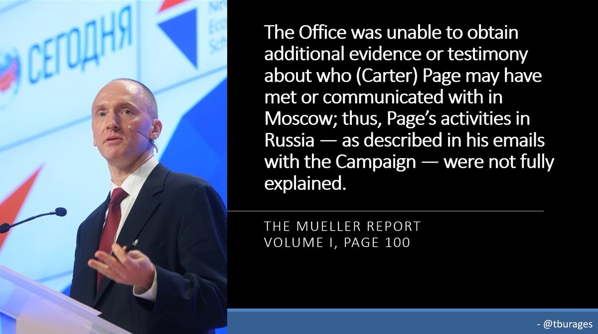 And we STILL DON'T KNOW exactly WHAT a Trump campaign advisor was doing hanging out in Moscow during the summer of 2016.