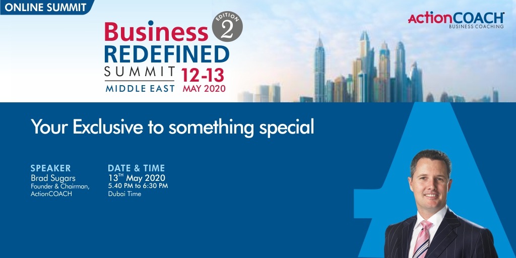 IND_ActionCOACH's tweet photo. @BradSugars, Chairman of ActionCOACH, world's #1 #business #coaching company is bringing your exclusive to something special at #BusinessRedefinedsummit.

He'll share insights on 12 steps to pivot your #Marketing in the age of #covidcrisis . Register Now - https://t.co/v6wSHNhhrp https://t.co/uszdyRAxet