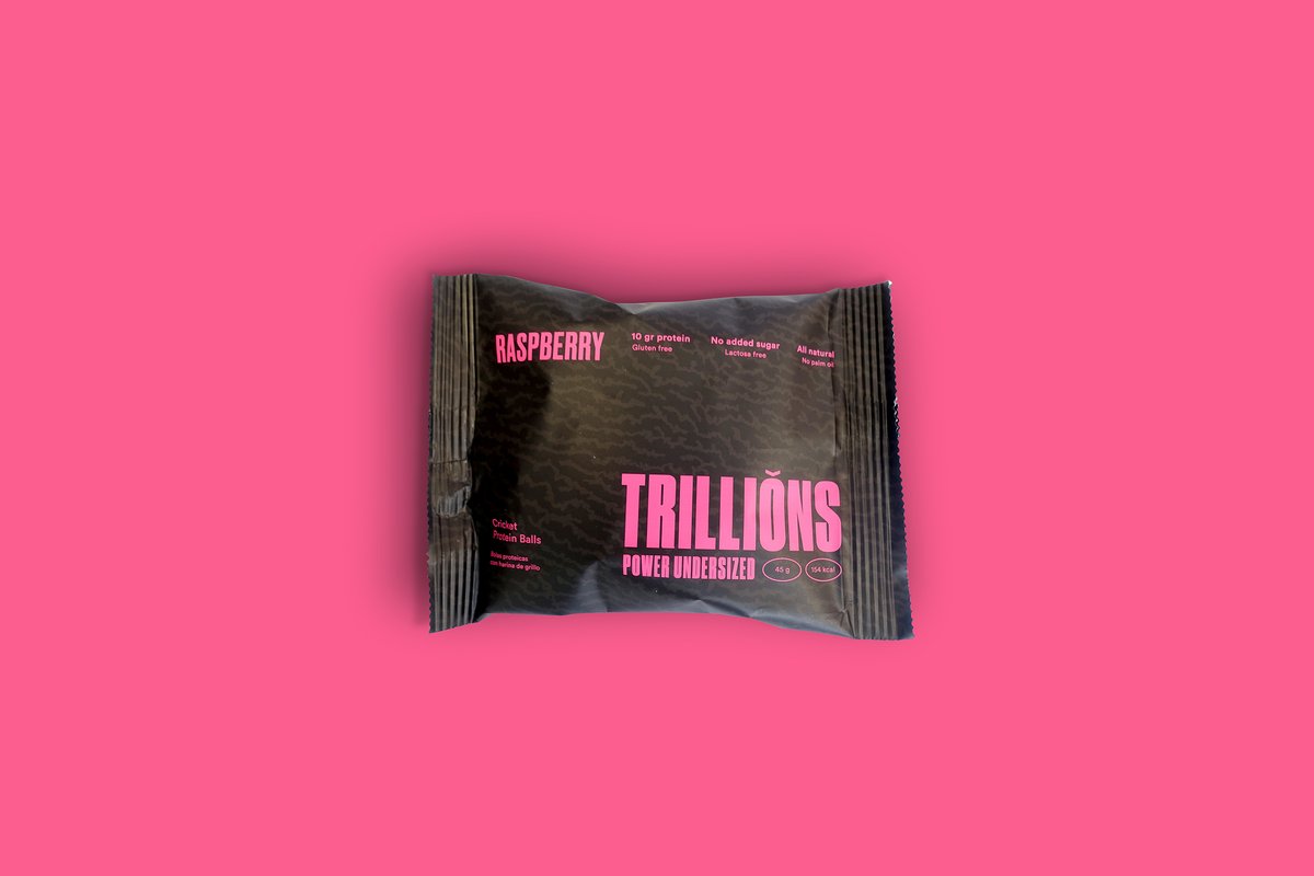 AmazingStartups's tweet photo. La startup valenciana @Trillions_Es lanza sus barritas energéticas 100% naturales y sostenibles (a base de harina de grillo!) https://t.co/6xulTJtQuI https://t.co/tVpQCBKIdD