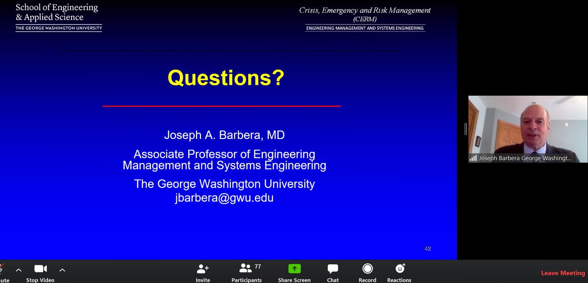 SparkConfer's tweet photo. Our 4th Annual #EPTOR kicks off today with "Getting beyond heroics in healthcare" discussion on actionable ideas for advancing emergency management effectiveness led by Dr. Joseph Barbera @gwengineering Institute for Crisis, Disaster, and Risk Management
#EPHealthCanada https://t.co/9qyyw8WLP5