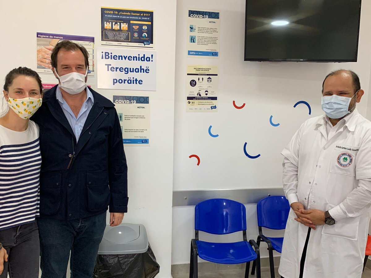 millionlivesorg's tweet photo. ✅Delivery of 2,000 #masks to Derlis León, director of Hospital Barrio Obrero in #Paraguay 
🙏Thank you Stephan for delivering, as well as Derlis, and all of the medical personnel who are serving the community #COVID19 #InThisTogether https://t.co/svyFjnFms9