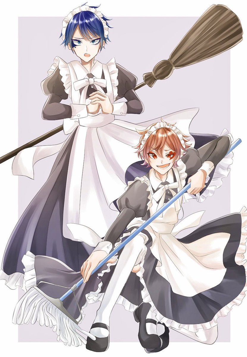 ツイステ ツイステファンアート メイドの日は過ぎましたが喧嘩上等 なヤンキーメイドのエ こんのイラスト ツイステ ツイステファンアート メイドの日は過ぎましたが喧嘩上等 なヤンキーメイドのエ こんのイラスト
