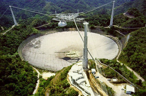 6. Arecibo Observatory - The largest telescope in the worldLocated in the municipality of Arecibo, Puerto Rico, thisobservatory’s 1,000-ft radio telescope is the world’s largest single-aperture telescope.