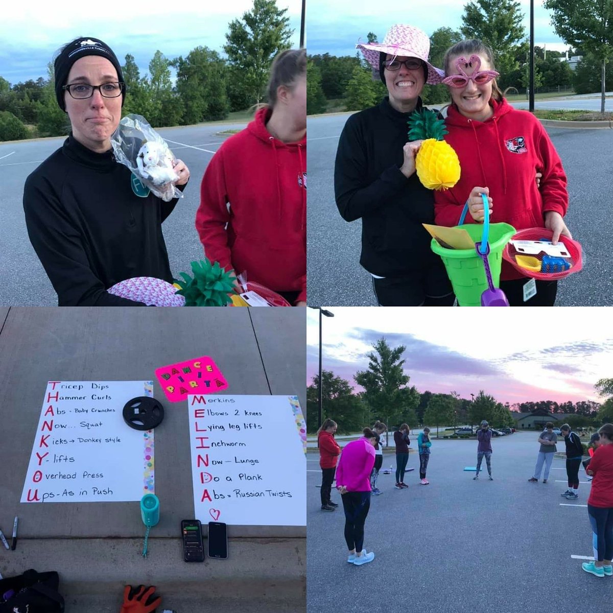 FiAGVL's tweet photo. FiA PAX at #Trailblazer celebrated Maximum Security yesterday as it was her last workout before she moves to FL. We can't thank her enough for launching FiA in Traveler's Rest last year. She brings so much enthusiasm. We will miss you! https://t.co/MmL6NFKhtW