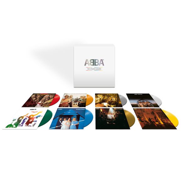 The ABBA studio albums coloured vinyl box set made me gay.