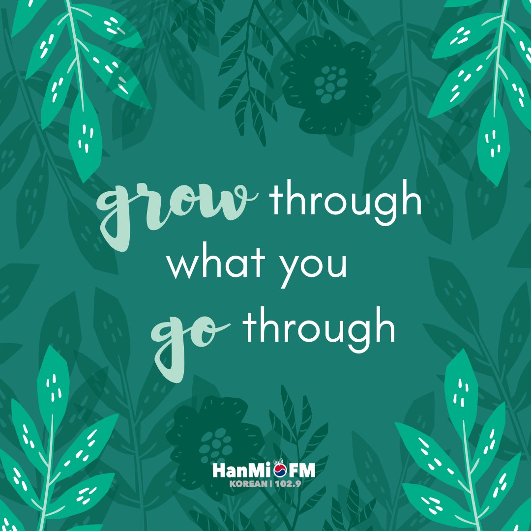 HanMiFM's tweet photo. No matter our circumstances, we can press in to gain something out of it. What are you learning about yourself this season? 

#inthistogether #메릴랜드 #오늘도화이팅 #좋은하루 #HanMiFM #radio #kpop #music #dmv⁠ #supportlocalbusinesses #favoritekpopstation⁠ #listenhanmifm⁠ https://t.co/jxRlYqTUAA
