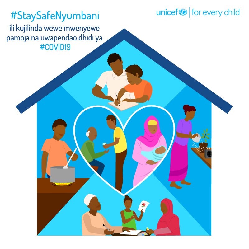 lighhousetz's tweet photo. #StaySafeNyumbani kunaweza kukuepusha na Virusi vya Corona. Lakini hii si kwaajili yako pekee...
Uamuzi na uwajibikaji wako leo utawalinda wazee, watoto na wahudumu wa afya. Tuoneshe namna unavyo- #StaySafeNyumbani
Cc @UNICEFTanzania https://t.co/0woIfTn0fK