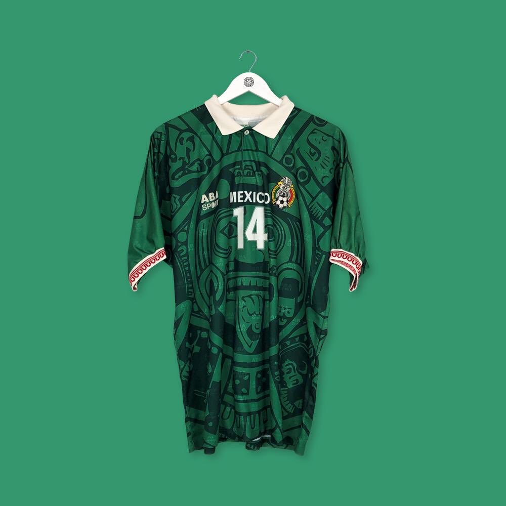 Cult Kits - ABA SPORT RE-ISSUE THE FAMED 1998 MEXICO HOME SHIRT