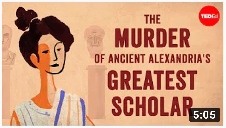 green4girls's tweet photo. Happy #WomanOfTheWeekWednesday ! This week, we talk abt Hypatia of Alexandria. Astronomer, mathematician, teacher, she demonstrated how #mathematics are the sacred language of the Universe and numbers are everywhere (planets, music, nature..!) https://t.co/OE6nMx2nkb #girlsinSTEM https://t.co/nvj79x75sT