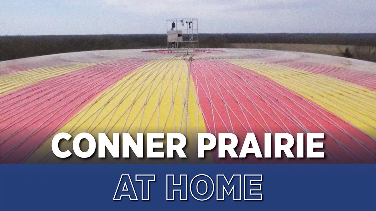 ConnerPrairie's tweet image. Head to the top of our 1859 Balloon Voyage with Balloon Manager, Chris Greiling. bit.ly/2zCSjev

Discover more about #CPAtHome bit.ly/3dG8DtP

#ConnerPrairie #DiscoverCP #IndyKeepsCreating