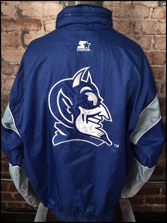 duke pullover starter jacket