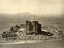 As part of his efforts to forcibly convert Kashmiri people to Islam.Here is Restored impression of temple from Letters from India and Kashmir by J. Duguid, 1870-73 and Ruins of the Surya Temple at Martand, photo taken by John Burke in 1868. @LostTemple7  #reclaim_temples