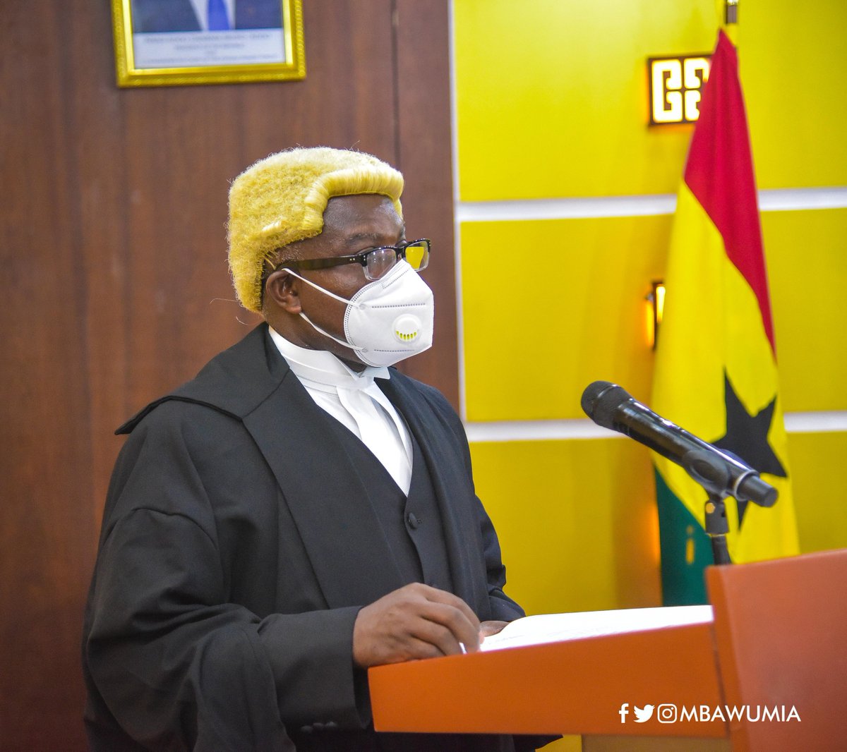 MBawumia's tweet photo. I inaugurated the taskforce for the establishment of the National Early Warning Centre in Ghana at the Jubilee House, this morning. 1/2 https://t.co/gIDi4BiRsw