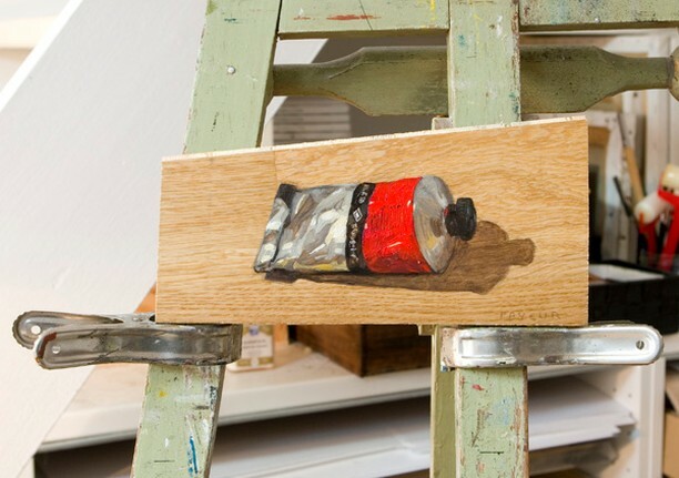 olivier_olivox's tweet photo. last year I laid parquet boards, I had some leftovers ... what an excellent support for painting, isn't it?⁠
⁠
#dalerrowney red tube - #oil on parquet board - 22x9cm⁠
⁠
#painting #red #artforsale #pepper #paintanyway #stillife #brushporn #figureative… https://t.co/o1nygdd2jX https://t.co/dkcqmRBbu7