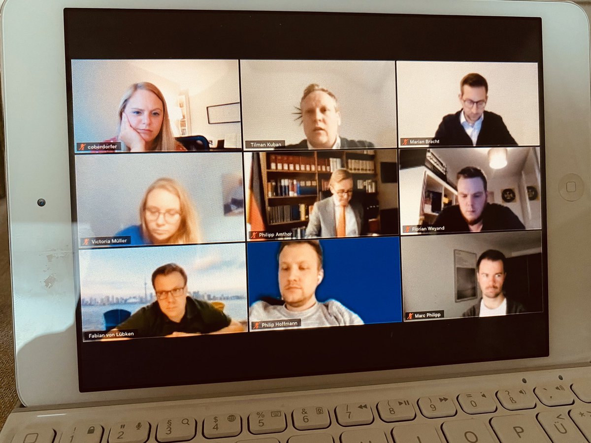 Heute tagt der Bundesvorstand der <a href="/Junge_Union/">Junge Union Deutschlands</a> erstmals #digital. Eine lange Tagesordnung, viele Beschlüsse und sehr produktiv.