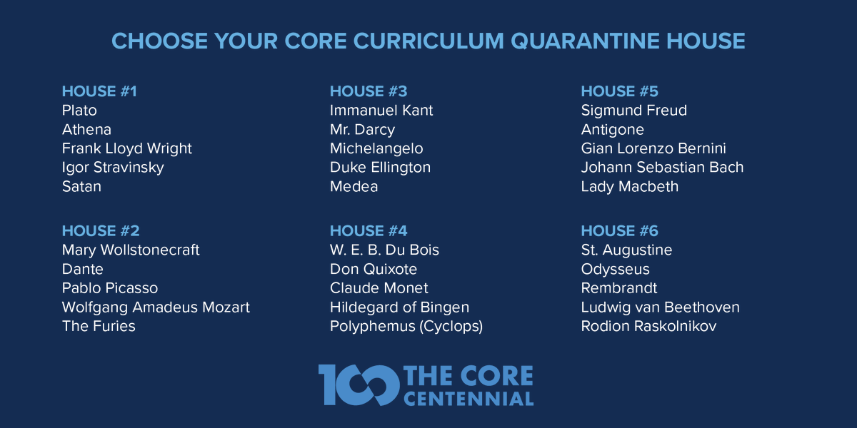 Columbia_CCAA's tweet photo. Ok, we'll bite. Which #QuarantineHouse are you going with? #CoreCentennial https://t.co/zHOGFw25wr