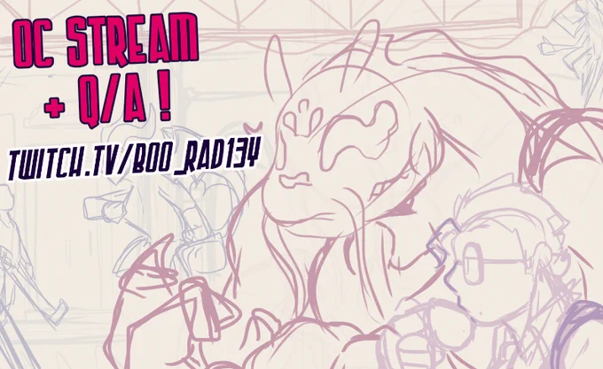 Gonna be having a chill stream where I draw more OC stuff and have a slight Q/A while im at it. Going live in about 30 minutes, see you there!
https://t.co/D7k9SOujO6 