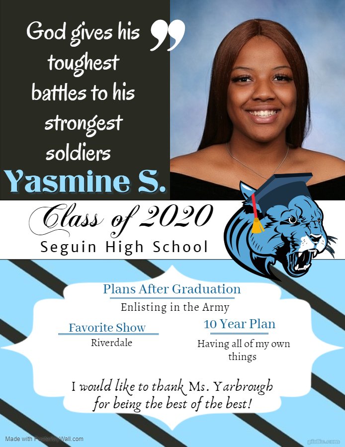 JuanSeguinHS's tweet image. #SeguinNation #SeniorSpotlight