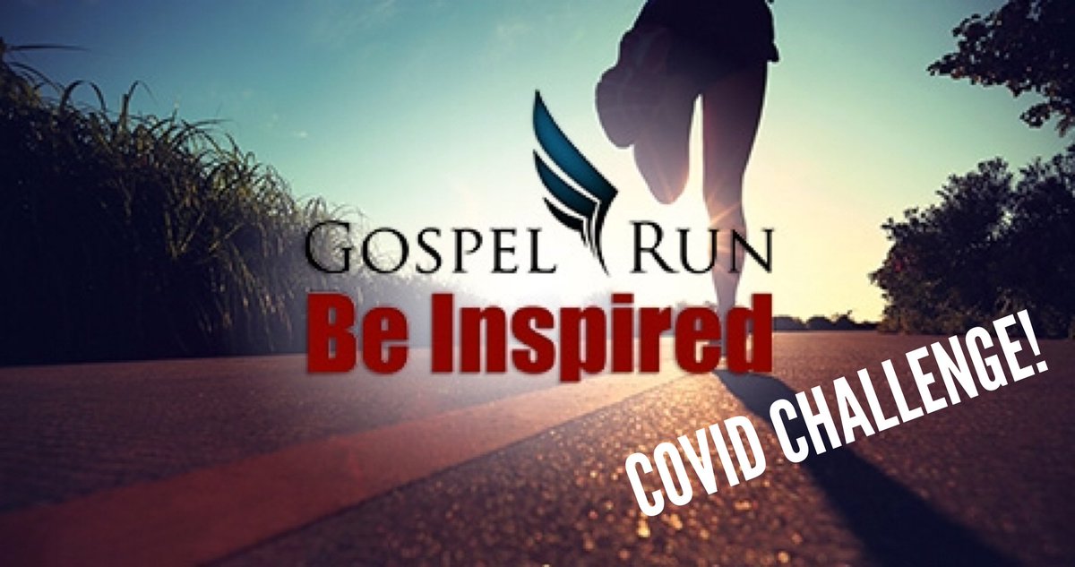 GospelRun's tweet photo. Hundreds have joined the Gospel Run COVID Challenge Team to stay active and healthy during quarantine.  Join us at https://t.co/EjB7Gt26Ox! https://t.co/2bEvz5iAtA