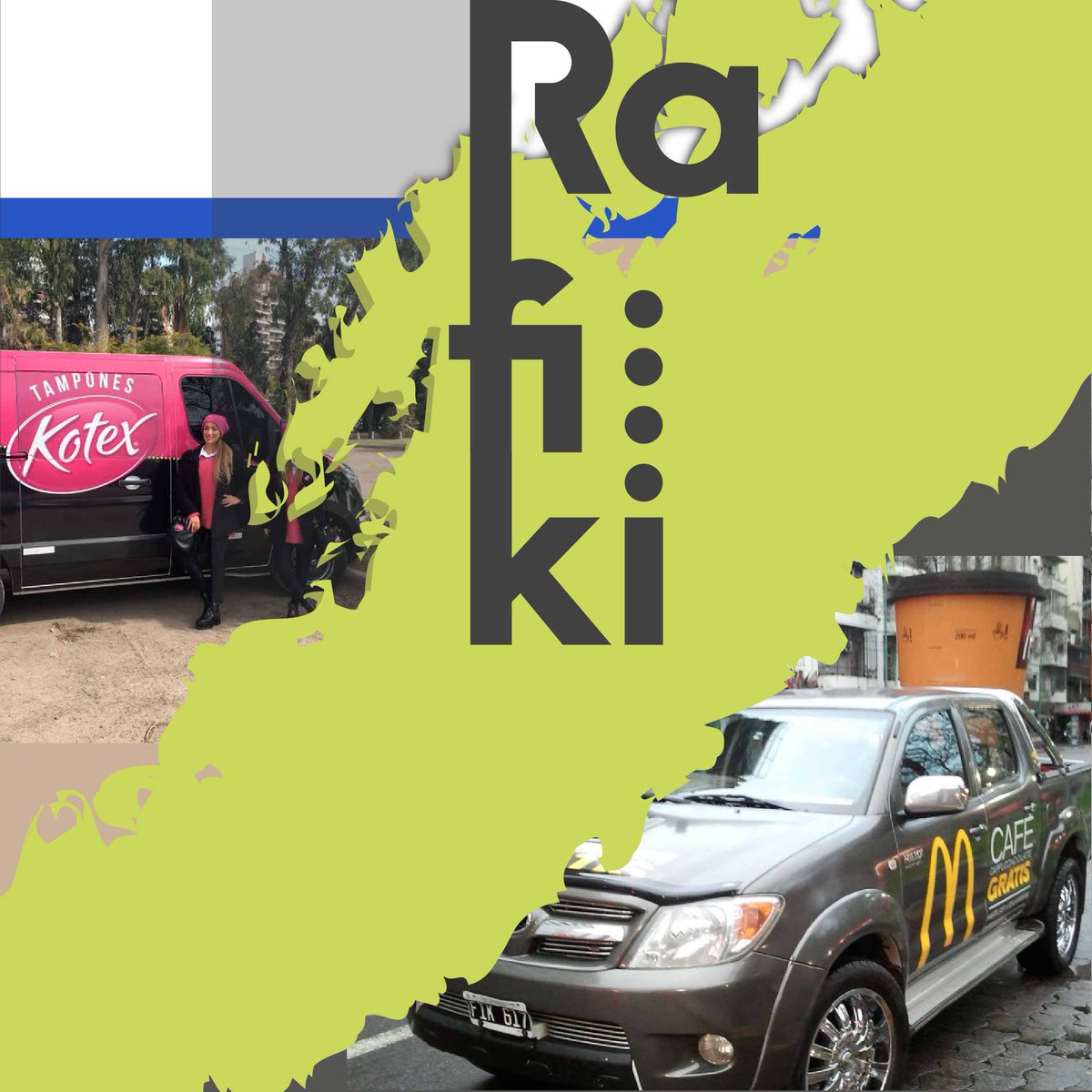 rafikimkt's tweet photo. .:.Acciones promocionales BTL.:.
Implementación de acciones promocionales integrales en puntos de venta o en la vía pública.
Diseño y desarrollo de ploteo vehicular, formatos innovadores, selección de personal promocional.
#Rfk_work #comunicación #btl #marketing https://t.co/4jhVvzj5jV
