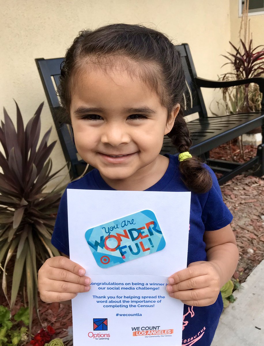 NattyGeeDub's tweet photo. Yay! Received a sweet surprise in the mail 😄 thank you @Opt4Learning! #wecountla #Census2020 https://t.co/nbDPZr0C62
