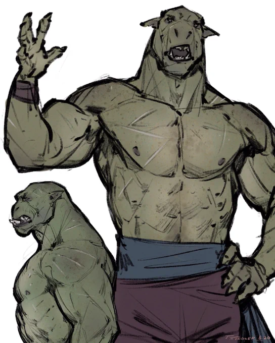 Quick sketch ??

#orcs #sketch 