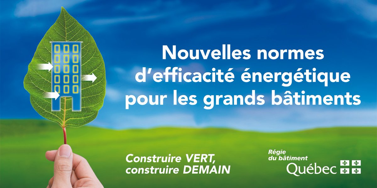 LaRBQ's tweet photo. Nouvelles normes visant à améliorer l’#efficacitéénergétique des grands bâtiments d’habitation, des immeubles commerciaux, institutionnels et industriels: https://t.co/tjYleKoYsJ @OIQ @OrdreArchiQc @APCHQ @GouvQc @ArchitectesQC @TransitionTEQ https://t.co/wh1dKbnjov